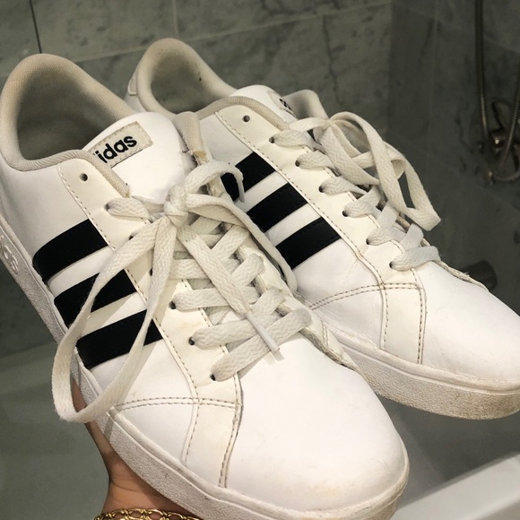 White Adidas Sneakers - Picture 1 of 6